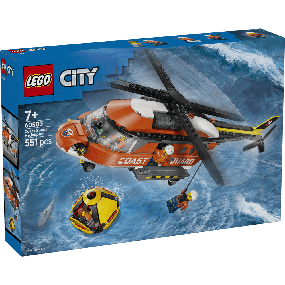 Lego City Coast Guard Rescue Helicopter